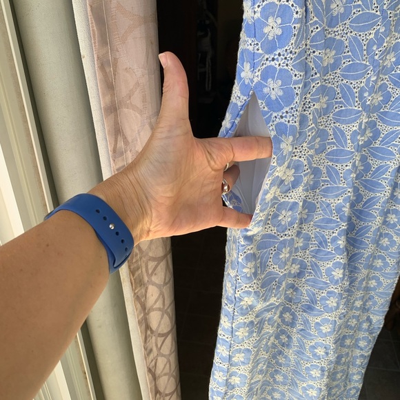 Eyelet jumpsuit sz M - Picture 7 of 7